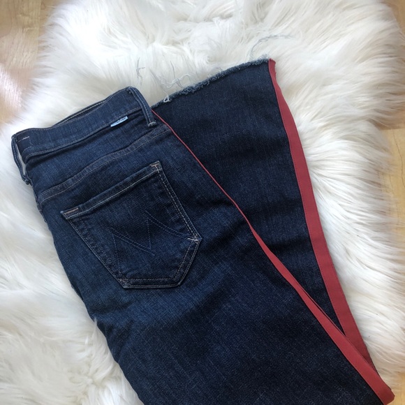 Mother Denim Insider Step Crop Fray Jeans - Picture 6 of 7
